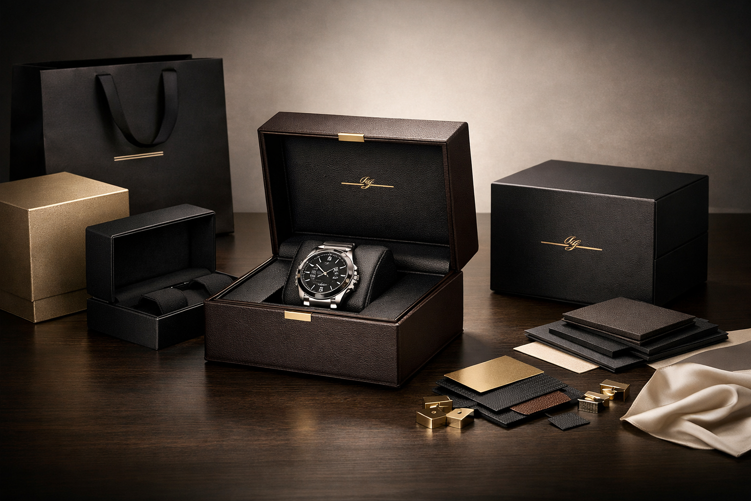 Luxury watch packaging hero